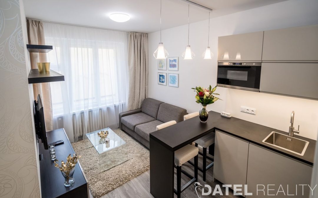 Pronájem bytu 2+kk 37 m² Nádražní, Praha – Smíchov